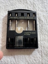 Cartucho de recarga de caneta A.T. Cross Pen Co. Crosspad XL com 4 refis, usado comprar usado  Enviando para Brazil