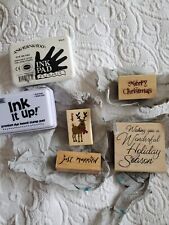 Christmas wooden stamps for sale Christmas wooden stamps for sale  BANGOR