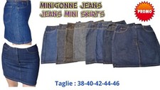 Gonna mini blue usato  Zanica