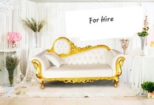 Throne sofa wedding for sale  WESTON-SUPER-MARE