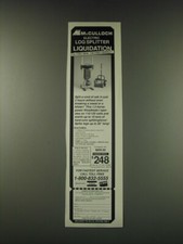 1988 mcculloch electric for sale  Madison Heights