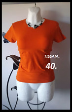Shirt orange tissaia d'occasion  Bouzonville