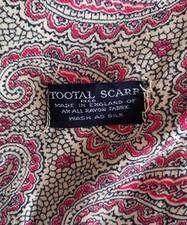 Vintage tootal rayon for sale  WORTHING