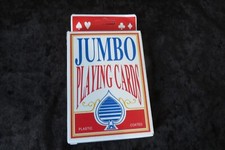 Jumbo playing cards for sale  SUTTON COLDFIELD