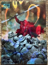 2024 Topps Chrome Star Wars Galaxy The Crimson Crusader Aqua Lava /175 #40 comprar usado 2024 Topps Chrome Star Wars Galaxy The Crimson Crusader Aqua Lava /175 #40 comprar usado  Enviando para Brazil