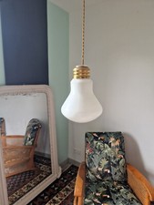 Suspension ampoule opaline d'occasion  Biganos
