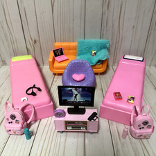 Lote de acessórios para mochila sofá-cama conjunto dormitório Barbie Big Dreams, usado comprar usado  Enviando para Brazil