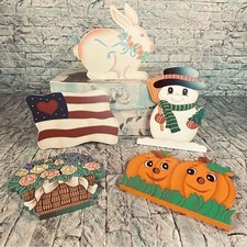 Holiday wooden plaques for sale  Mount Pleasant