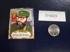 Usado, Selo Fidel Castro ex-presidente 2018 República do Mali (b) comprar usado Usado, Selo Fidel Castro ex-presidente 2018 República do Mali (b) comprar usado  Enviando para Brazil