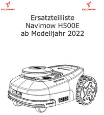 Segway navimow h500e gebraucht kaufen  Königs Wusterhausen