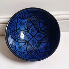 Blue handmade moroccan for sale  LYDNEY