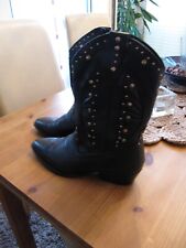 Echt leder cowboystiefel gebraucht kaufen  Hamburg