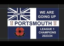 Portsmouth pompey flag for sale  WORCESTER