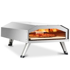 Forno de pizza a gás BIG HORN, 12" portátil aço inoxidável forno de pizza propano comprar usado  Enviando para Brazil