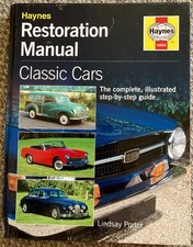 Haynes resoration manual for sale  ENFIELD
