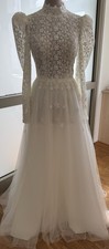 Brautkleid neu langarm gebraucht kaufen  Berlin