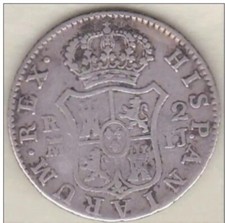 Espagne reales 1813 d'occasion  Montpellier-