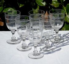 Serving engraved crystal d'occasion  Expédié en Belgium