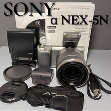 Câmera sem espelho Sony Alpha NEX-5N com lente E-mount 3.5~5.6/18-55mm [inglês OK] comprar usado  Enviando para Brazil