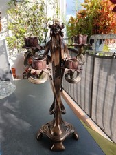 Art nouveau kandelaber gebraucht kaufen  Düsseldorf