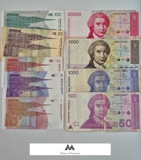 Banconote croazia lotto usato  Villaga
