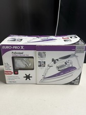 Usado, Ferro elétrico Shark Euro-Pro X #G1490KM 1700-Watt com vapor de água - Novo comprar usado  Enviando para Brazil