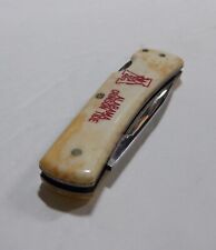 Alabama Crimson Tide Frost Buck Horn Smooth Bone Lockback 2 5/8", usado comprar usado  Enviando para Brazil