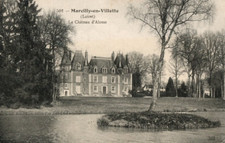 Cpa marcilly villettte d'occasion  Saint-Amans-Soult