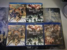 Usado, Anime Lot • Attack On Titan Season 1 2 3 (Blu-ray/DVD)  w/ Slipcovers  comprar usado  Enviando para Brazil