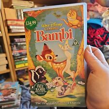 bambi vhs for sale  LIVERSEDGE