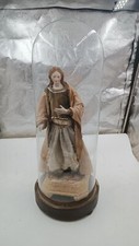 Używany, Antica scultura Madonna o Santa Agata entro campana vetro na sprzedaż  Wysyłka do Poland