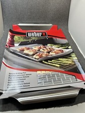 Weber deluxe grillpfanne gebraucht kaufen  Viernheim