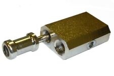 Válvula de trombone MTM Hi Lo 1/4" entrada FNPT X (2) 1/4" tomadas FNPT, usado comprar usado  Enviando para Brazil