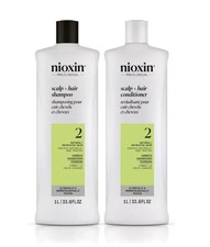 Nioxin System 2 xampu limpador e condicionador terapia do couro cabeludo duplo 33,8 oz comprar usado  Enviando para Brazil