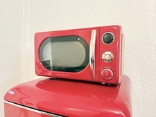red retro microwave for sale  San Diego