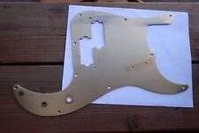 58 fender precisão baixo ouro alumínio relíquia pickguard EUA 57 50's 10 furos RI comprar usado  Enviando para Brazil