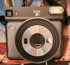 Câmera de Filme Instantânea Fujifilm instax SQUARE SQ6 - Cinza Grafite comprar usado  Enviando para Brazil