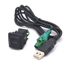 Cabo USB botão interruptor painel para VW Jetta MK5 MK6 Golf 6 Passat B6 B7 CC Tiguan comprar usado  Enviando para Brazil