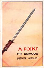 Postcard military bayonet for sale  BRISTOL