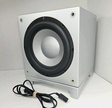 Martin Logan Dynamo TM Power Subwoofer Cinza Prata Poderoso com Cabo de Alimentação comprar usado  Enviando para Brazil