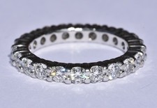 Anillo De Eternidad Completo De Diamante De Platino 1.95 Quilates comprar usado  Enviando para Brazil