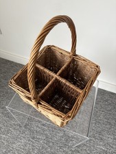 Four bottle wicker for sale  SOUTHAMPTON
