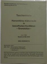 Taschenkarte humanitäres völ gebraucht kaufen  Deutschland