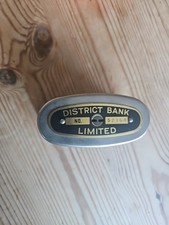 District bank 1921 for sale  HASTINGS