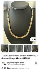Titan kette collier gebraucht kaufen  Stendal