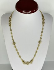 Collier jaune maillons d'occasion  Paris XII