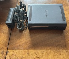 Console Xbox 360 cabos pretos e 120GB HDD unidade de trabalho sticks peças/reparo comprar usado  Enviando para Brazil