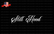Still hood decal for sale  Long Beach