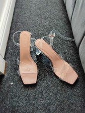 Clear heels. for sale  COLWYN BAY