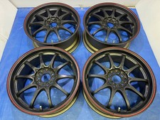 JDM preto pintado CE28 forjado RAYS Volk Racing 17_7.5J+50 100/5 STI Impr #PC606N comprar usado  Enviando para Brazil